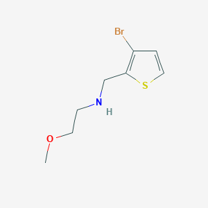 [(3-Bromothiophen-2-yl)methyl](2-methoxyethyl)amine