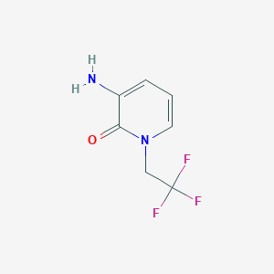 3-Amino-1-(2,2,2-trifluoroethyl)-1,2-dihydropyridin-2-one