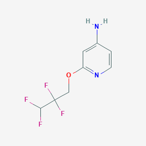 2-(2,2,3,3-Tetrafluoropropoxy)pyridin-4-amine