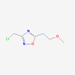 3-(Chloromethyl)-5-(2-methoxyethyl)-1,2,4-oxadiazole