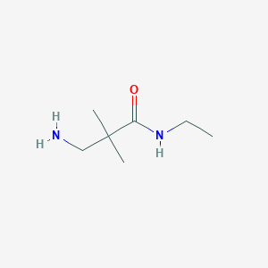 3-amino-N-ethyl-2,2-dimethylpropanamide