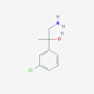 1-Amino-2-(3-chlorophenyl)propan-2-ol