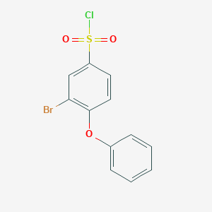 3-Bromo-4-phenoxybenzene-1-sulfonyl chloride