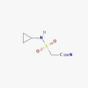 1-cyano-N-cyclopropylmethanesulfonamide
