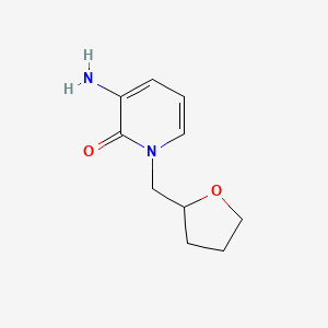 3-Amino-1-(oxolan-2-ylmethyl)-1,2-dihydropyridin-2-one