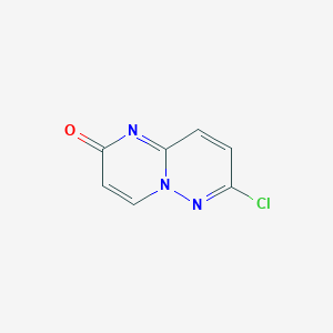 molecular formula C7H4ClN3O B152734 7-chloro-2H-pyrimido[1,2-b]pyridazin-2-one CAS No. 88820-44-4