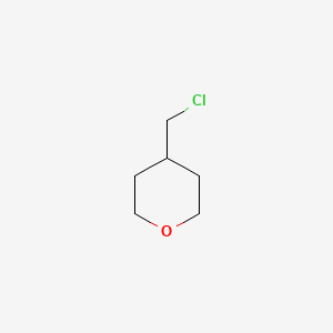 molecular formula C6H11ClO B1527354 4-(Chloromethyl)tetrahydro-2H-pyran CAS No. 863324-23-6