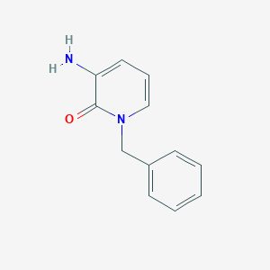 molecular formula C12H12N2O B1527381 3-Amino-1-benzyl-1,2-dihydropyridin-2-one CAS No. 1263095-23-3