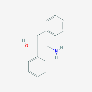 molecular formula C15H17NO B1527388 1-Amino-2,3-diphenylpropan-2-ol CAS No. 126376-38-3