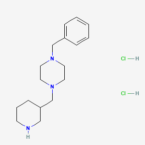 1-Benzyl-4-(3-piperidinylmethyl)piperazine dihydrochloride