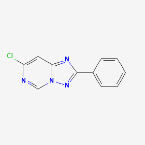 7-Chloro-2-phenyl-[1,2,4]triazolo[1,5-c]pyrimidine