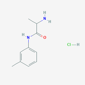 2-Amino-N-(3-methylphenyl)propanamide hydrochloride