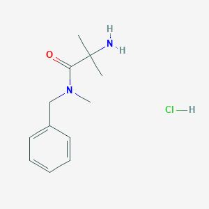 2-Amino-N-benzyl-N,2-dimethylpropanamide hydrochloride