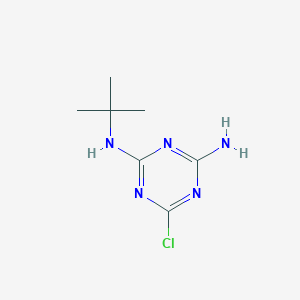molecular formula C7H12ClN5 B152745 Desethylterbuthylazine CAS No. 30125-63-4