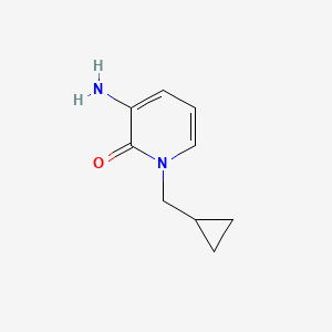 3-Amino-1-(cyclopropylmethyl)-1,2-dihydropyridin-2-one