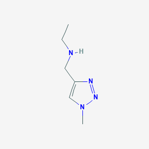 ethyl[(1-methyl-1H-1,2,3-triazol-4-yl)methyl]amine