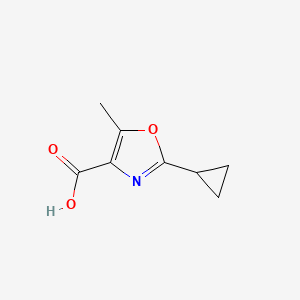 2-Cyclopropyl-5-methyloxazole-4-carboxylic acid
