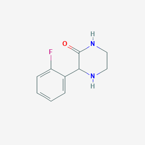 3-(2-Fluorophenyl)piperazin-2-one