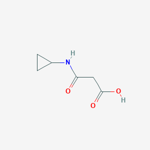 2-(Cyclopropylcarbamoyl)acetic acid