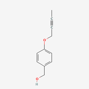 [4-(But-2-yn-1-yloxy)phenyl]methanol