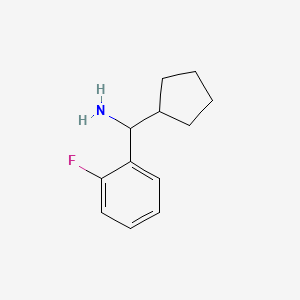 Cyclopentyl(2-fluorophenyl)methanamine