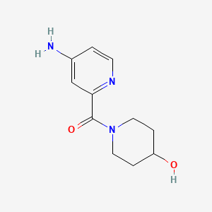 1-(4-Aminopyridine-2-carbonyl)piperidin-4-ol
