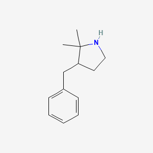 3-Benzyl-2,2-dimethylpyrrolidine