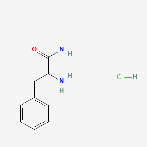 2-Amino-N-(tert-butyl)-3-phenylpropanamide hydrochloride