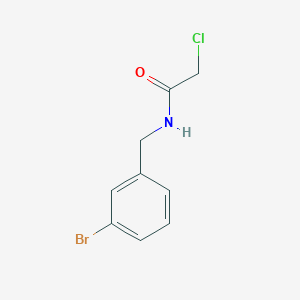 molecular formula C9H9BrClNO B1527522 N-(3-溴苄基)-2-氯乙酰胺 CAS No. 1248101-76-9