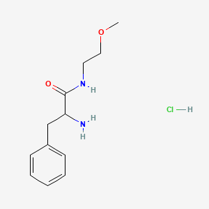 2-Amino-N-(2-methoxyethyl)-3-phenylpropanamide hydrochloride