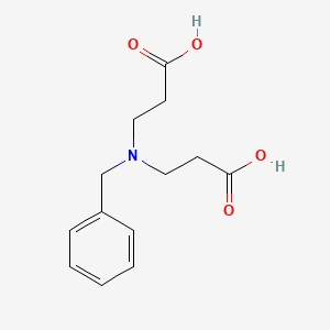 molecular formula C13H17NO4 B1527542 N-Benzyl-3,3'-iminodipropionic Acid CAS No. 6405-28-3