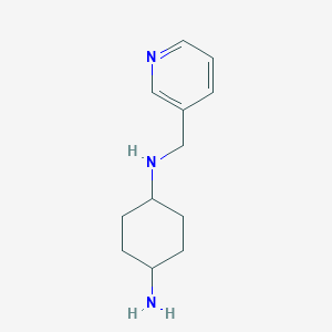 (1r,4r)-N1-[(pyridin-3-yl)methyl]cyclohexane-1,4-diamine