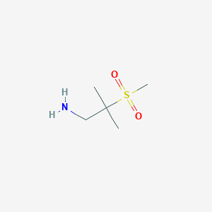 2-Methanesulfonyl-2-methylpropan-1-amine