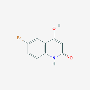 molecular formula C9H6BrNO2 B1527584 6-Bromo-4-hydroxyquinolin-2(1H)-one CAS No. 54675-23-9