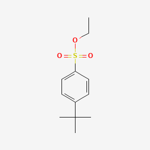 molecular formula C12H18O3S B15276006 Ethyl 4-(tert-butyl)benzenesulfonate 