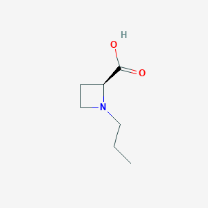 2-Azetidinecarboxylic acid, 1-propyl-, (2S)-