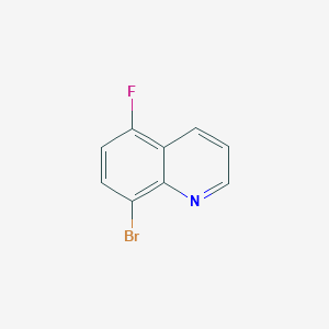 molecular formula C9H5BrFN B152762 8-Bromo-5-fluoroquinoline CAS No. 917251-99-1