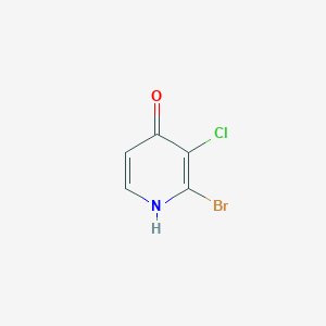 molecular formula C5H3BrClNO B1527623 2-Bromo-3-chloropyridin-4-OL CAS No. 1211525-75-5