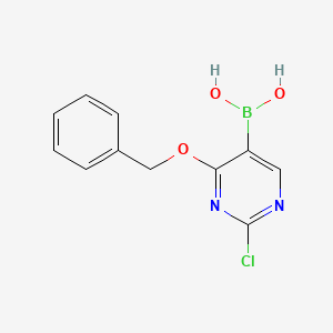 (4-(Benzyloxy)-2-chloropyrimidin-5-yl)boronic acid