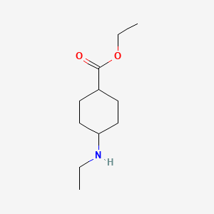 4-(Ethylamino)cyclohexanecarboxylic acid ethyl ester
