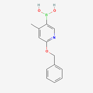2-(Benzyloxy)-4-methylpyridine-5-boronic acid