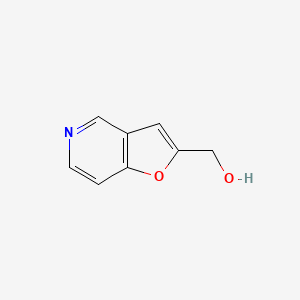molecular formula C8H7NO2 B1527659 Furo[3,2-c]pyridin-2-ylmethanol CAS No. 895126-45-1