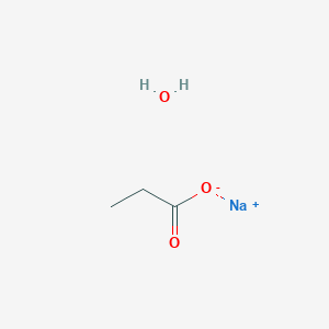 molecular formula C3H7NaO3 B152766 Sodium propionate hydrate CAS No. 6700-17-0