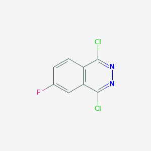 B1527661 1,4-Dichloro-6-fluorophthalazine CAS No. 1095639-59-0
