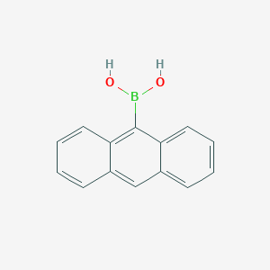 molecular formula C14H11BO2 B152767 9-Anthraceneboronic acid CAS No. 100622-34-2