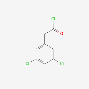 molecular formula C8H5Cl3O B1527681 2-(3,5-Dichlorophenyl)acetyl chloride CAS No. 299956-57-3