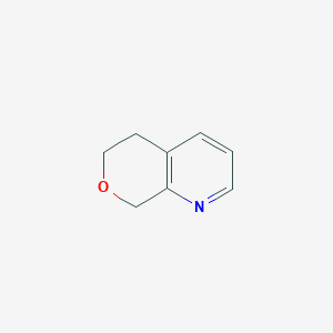 molecular formula C8H9NO B152771 5,8-二氢-6H-吡喃[3,4-b]吡啶 CAS No. 126473-99-2