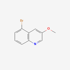 molecular formula C10H8BrNO B1527713 5-Bromo-3-methoxyquinoline CAS No. 776296-12-9