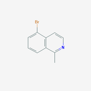 molecular formula C10H8BrN B1527716 5-Bromo-1-methylisoquinoline CAS No. 72678-12-7