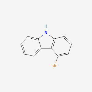 molecular formula C12H8BrN B1527727 4-bromo-9H-carbazole CAS No. 3652-89-9